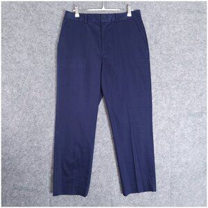 RALPH LAUREN GOLF Womens Navy Blue Cotton Stretch Pants Size 10